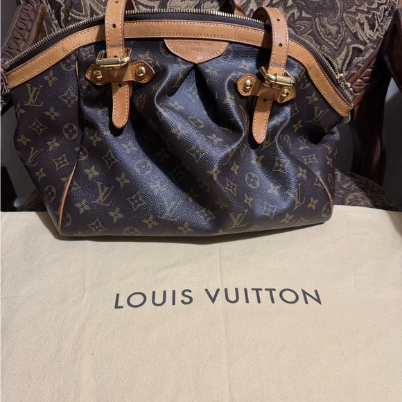 Brown Monogram Handbag - Picture 3 of 7